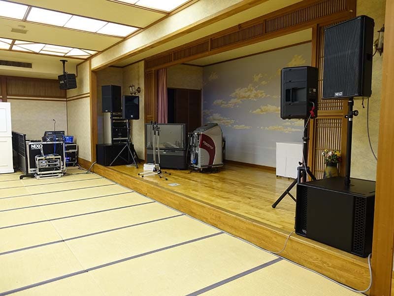 ディナーショーの音響照明9