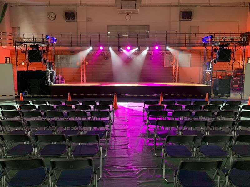 文化祭や運動会などの学校行事の画像